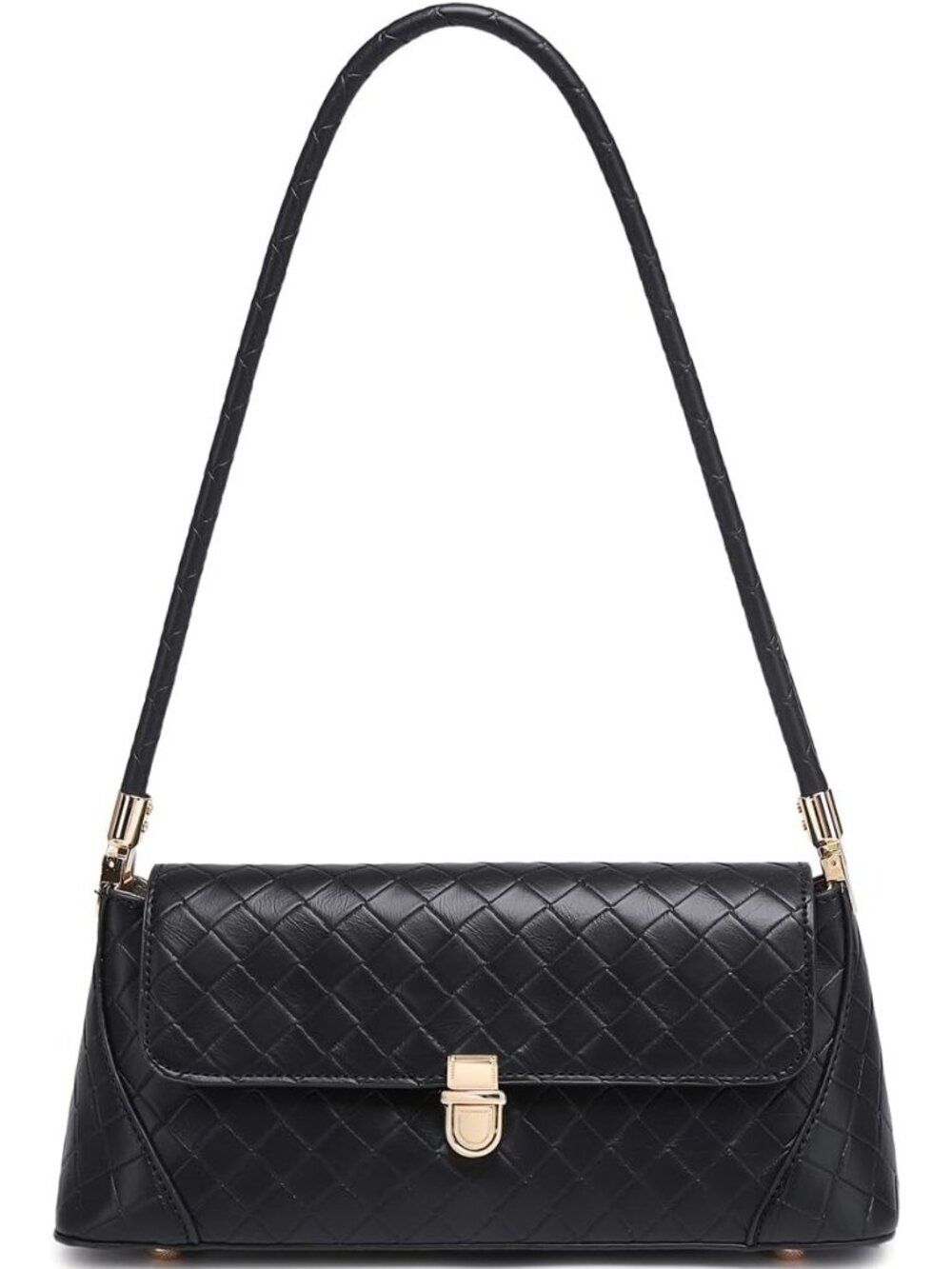 Women's 1 Black Vintage Handbag Retro Classic Small Purse Hobo Shoulder Bags